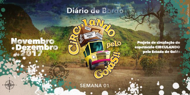 Diário de Bordo – Circulando pelo Goiás Diário de Bordo – Circulando pelo Goiás
